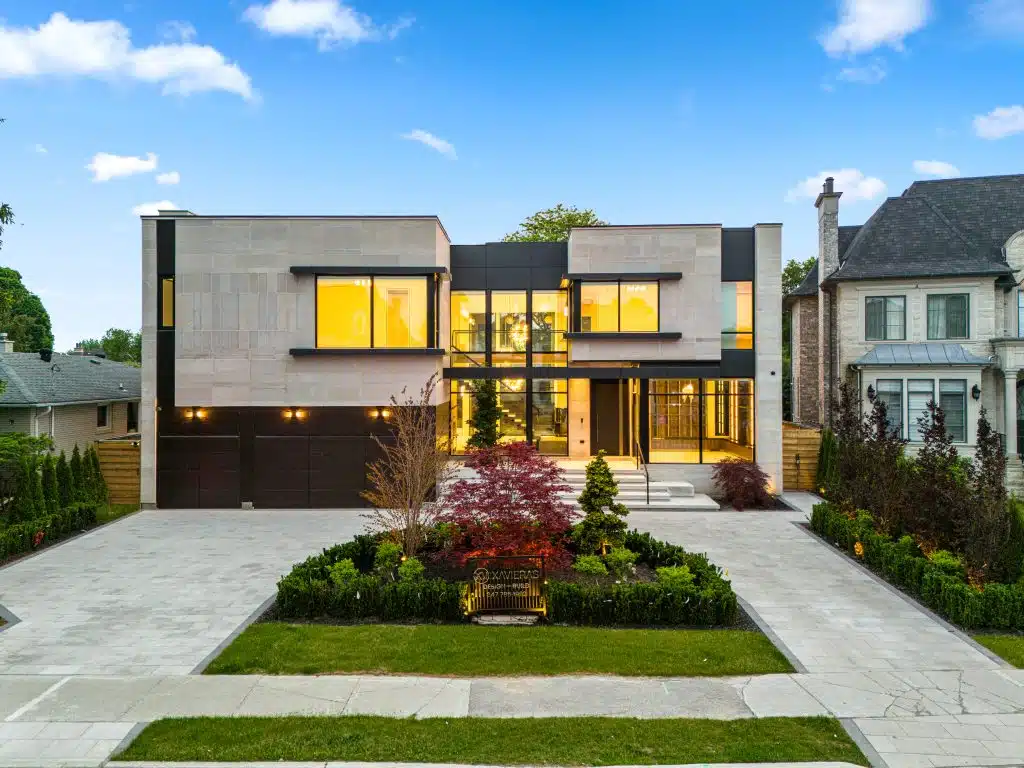 Luxury custom home built by Xavieras Custom Homes in Toronto
