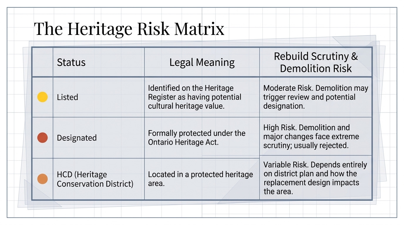 Heritage Restrictions and Rebuilds in Toronto
