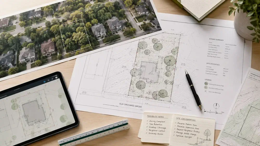 Custom Home Feasibility Study in Toronto