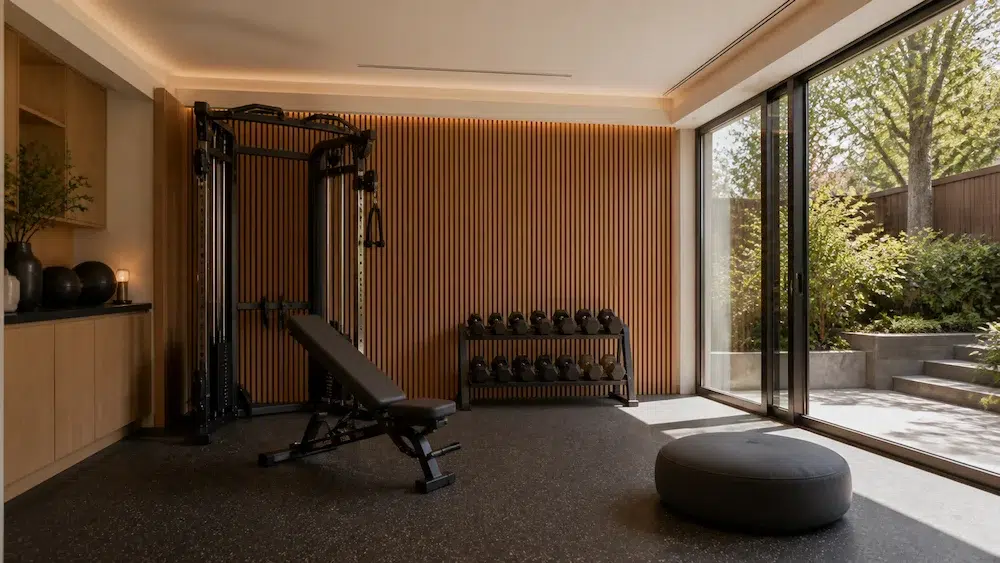 Give Home Gyms the Same Coordination as Other Major Rooms
