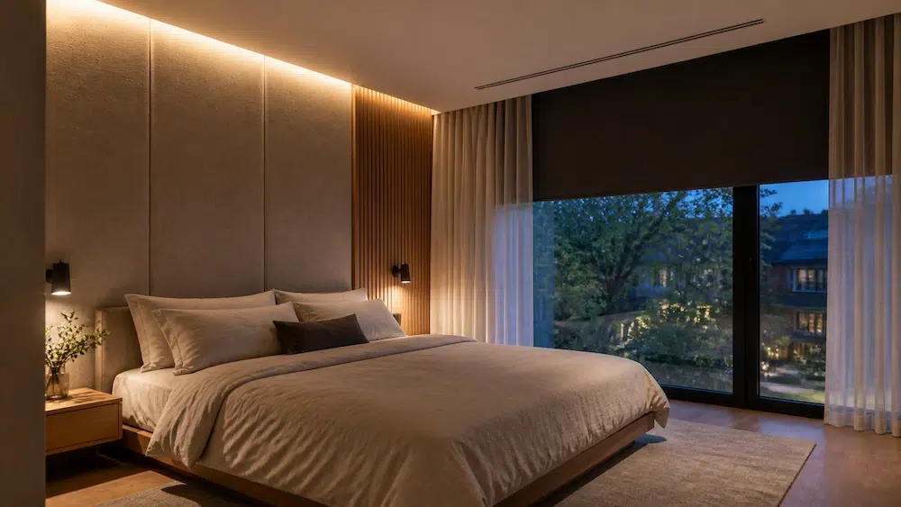 Protect Sleep Through Light, Sound and Temperature Planning