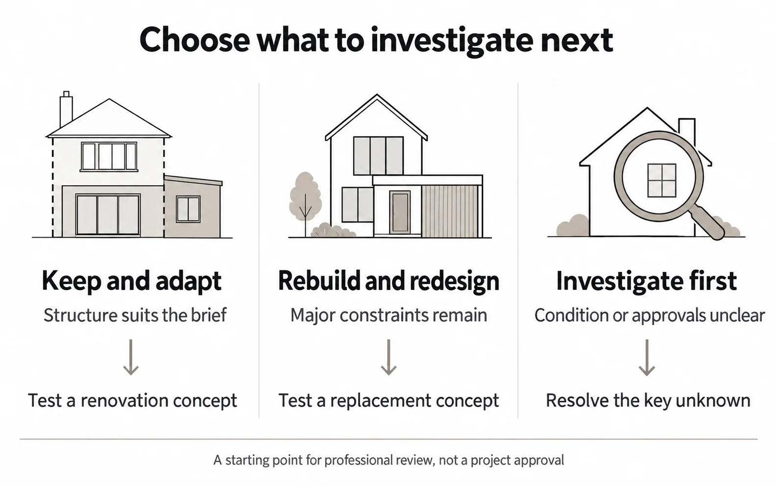 Decision paths for whether to renovate or rebuild in Toronto
